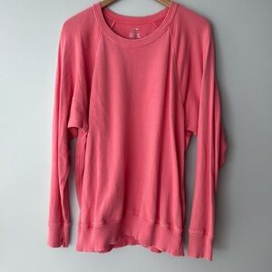 Aerie Coral Pink Sweatshirt Size Small